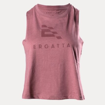 Women’s Crop Tank – Mauve