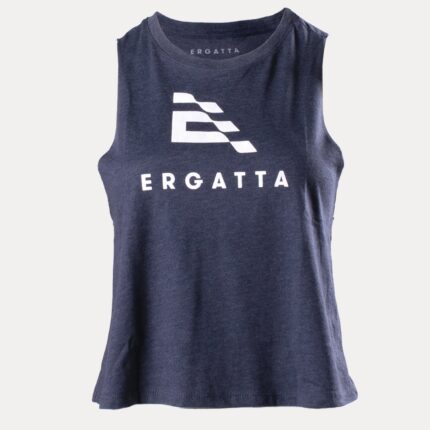 Women’s Crop Tank – Navy